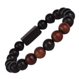 Bracelet Bois et Acier Inoxydable pour Homme Jay Wood