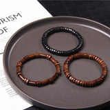 Bracelet Boule en Bois pour Homme - Mon Bracelet Homme