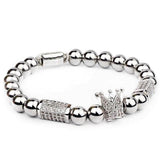 Bracelet Boule Homme Luxe en Perle - Mon Bracelet Homme