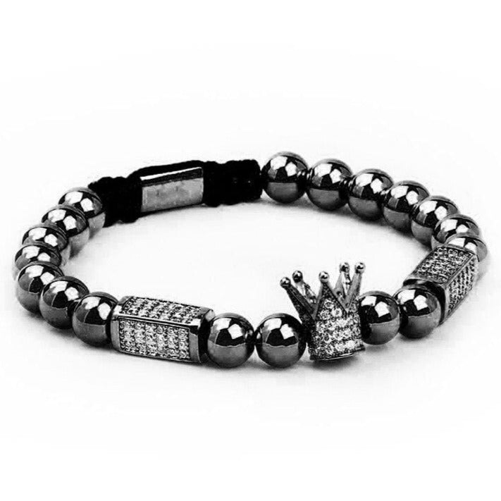 Bracelet Boule Homme Luxe en Perle - Mon Bracelet Homme