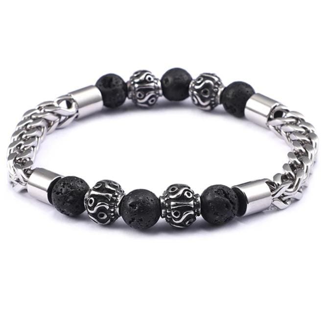 Bracelet Chaîne Boule en Acier - Mon Bracelet Homme
