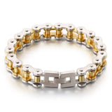 Bracelet Chaîne de Moto de Haute Qualité en Acier Inoxydable Richard - Mon Bracelet Homme
