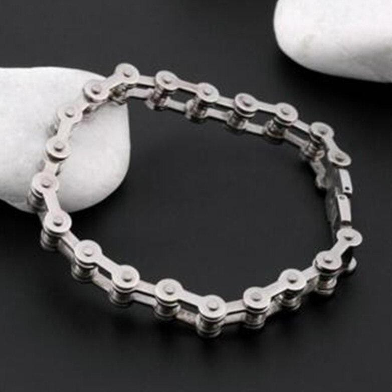 Bracelet Chaîne de Moto en Acier pour Homme - Mon Bracelet Homme