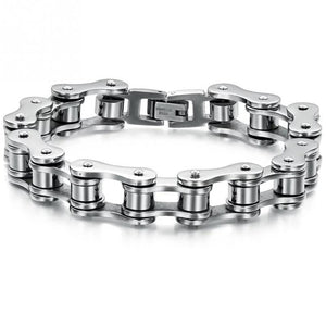 Bracelet Chaîne de Moto en Acier pour Homme - Mon Bracelet Homme