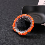 Bracelet Chaîne de Moto Orange Minimaliste Vincent - Mon Bracelet Homme