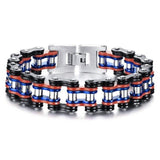 Bracelet Chaîne de Moto Original en Acier - Mon Bracelet Homme