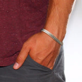 Bracelet Chaîne Fine en Acier - Mon Bracelet Homme