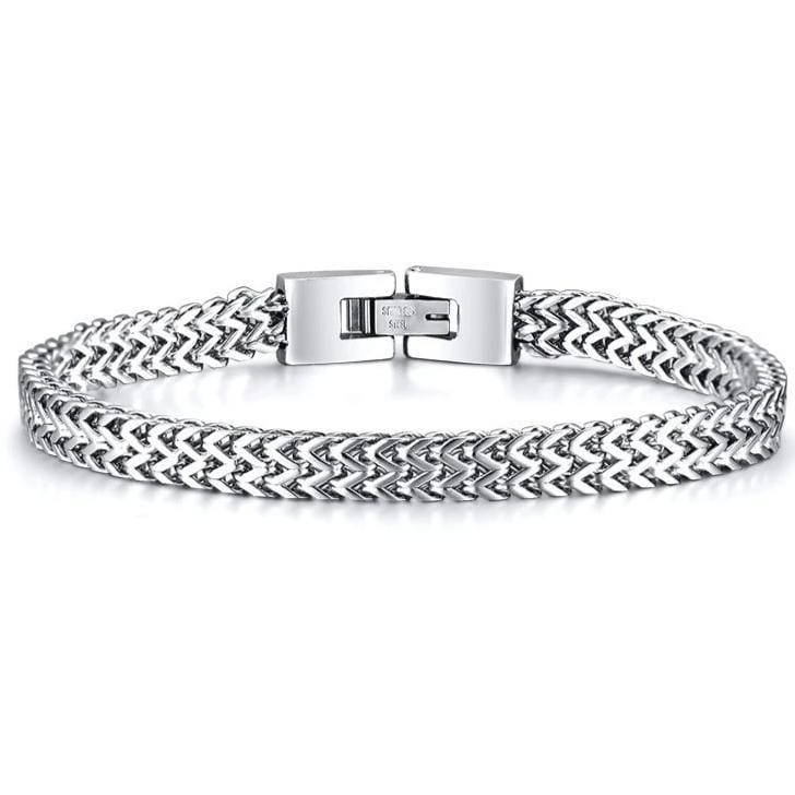Bracelet Chaîne Fine en Acier - Mon Bracelet Homme