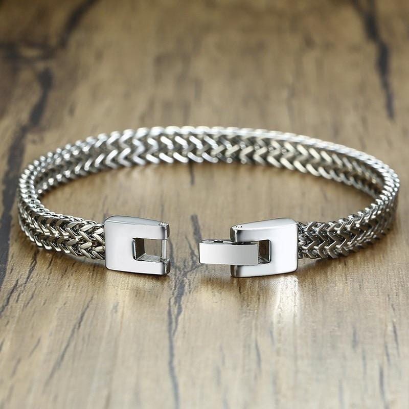 Bracelet Chaîne Fine en Acier - Mon Bracelet Homme