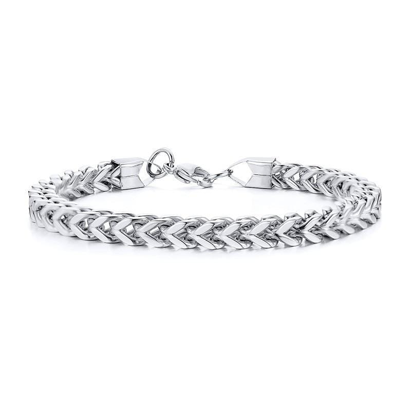 Bracelet Chaîne Fine en Acier - Mon Bracelet Homme