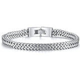 Bracelet Chaîne Fine en Acier