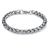 Bracelet Chaîne Homme Basique en Acier