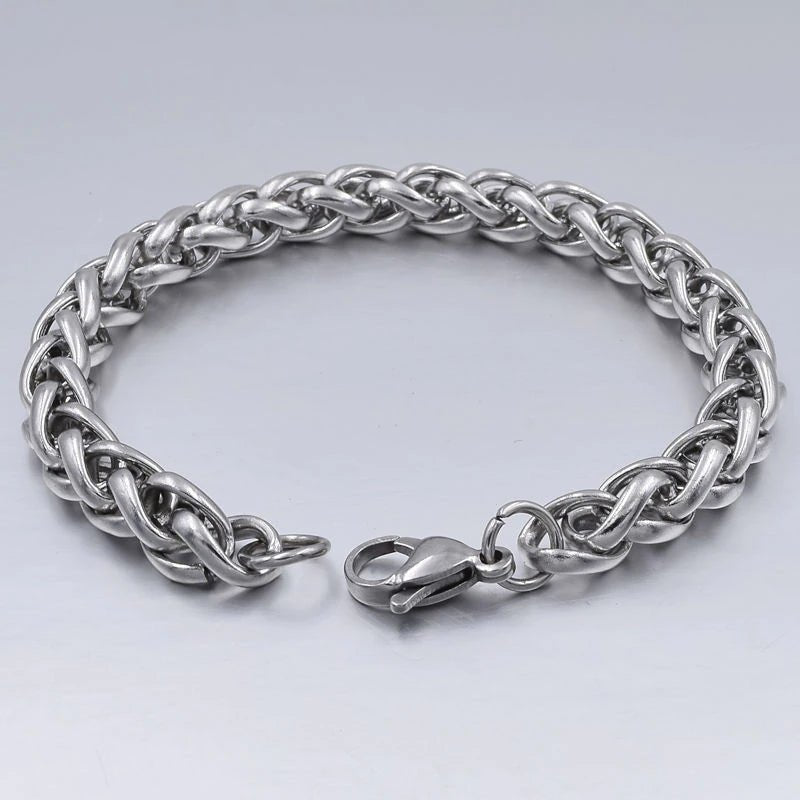 Bracelet Chaîne Homme Basique en Acier - Mon Bracelet Homme