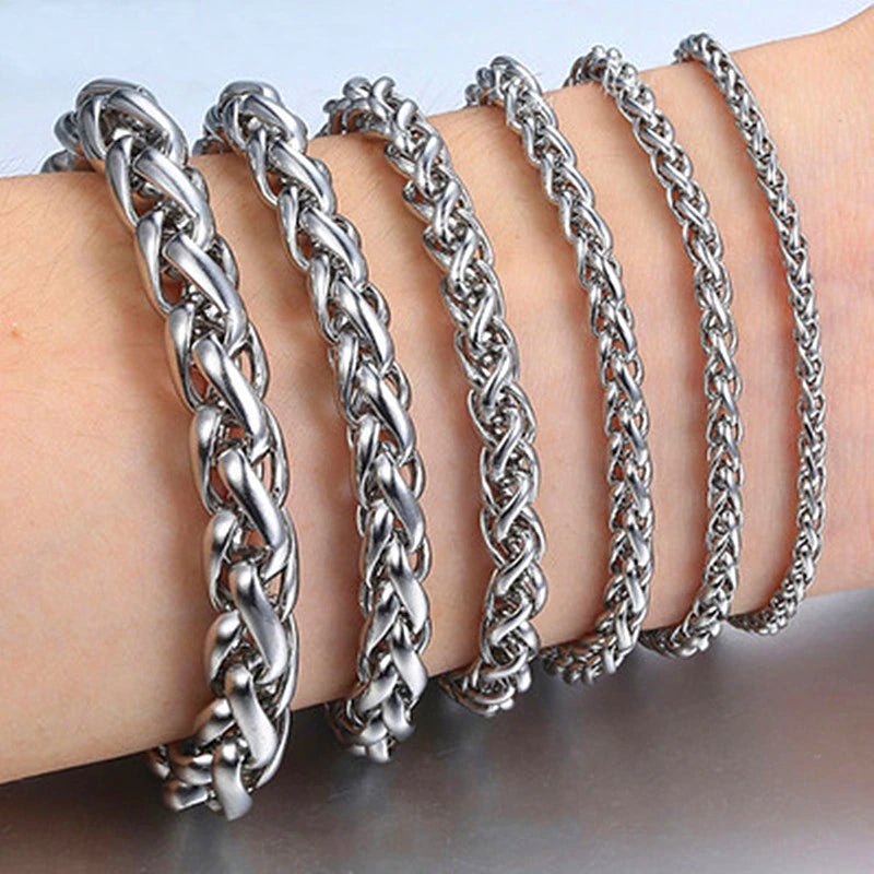 Bracelet Chaîne Homme Basique en Acier - Mon Bracelet Homme