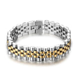 Bracelet Chaîne Homme Couleur Or en Acier - Mon Bracelet Homme