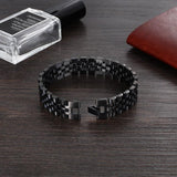 Bracelet Chaîne Homme Couleur Or en Acier - Mon Bracelet Homme