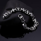 Bracelet Chaîne Homme Croix Vintage en Acier - Mon Bracelet Homme