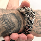 Bracelet Chaîne Homme Dragon en Acier - Mon Bracelet Homme