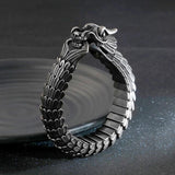 Bracelet Chaîne Homme Dragon en Acier - Mon Bracelet Homme