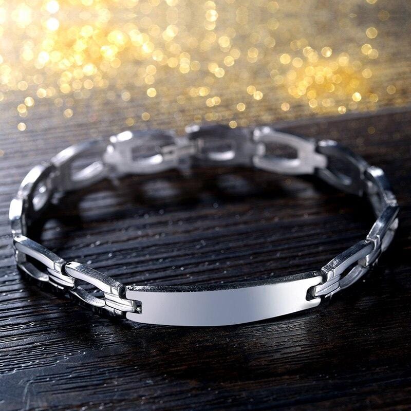 Bracelet Chaîne Homme Inoxydable en Acier - Mon Bracelet Homme