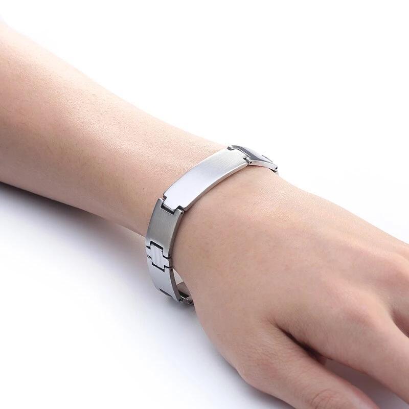 Bracelet Chaîne Homme Jolie Finition en Acier - Mon Bracelet Homme