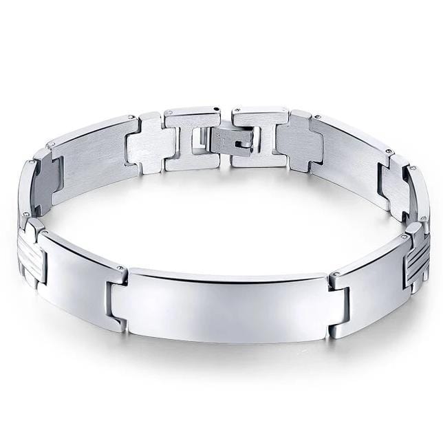 Bracelet Chaîne Homme Jolie Finition en Acier - Mon Bracelet Homme