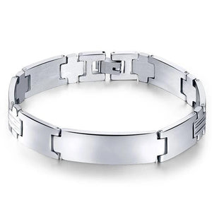 Bracelet Chaîne Homme Jolie Finition en Acier - Mon Bracelet Homme