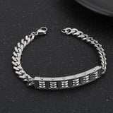 Bracelet Chaîne Homme Moderne en Acier - Mon Bracelet Homme