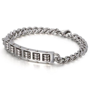 Bracelet Chaîne Homme Moderne en Acier - Mon Bracelet Homme