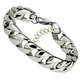 Bracelet Chaîne Large en Acier - Mon Bracelet Homme