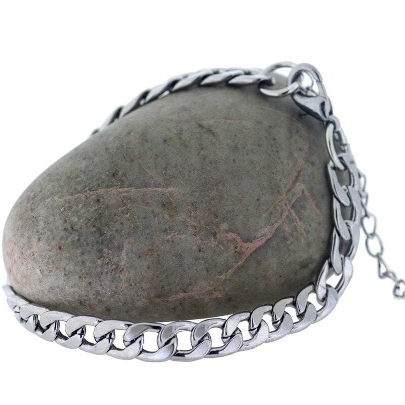 Bracelet Chaîne Large en Acier - Mon Bracelet Homme