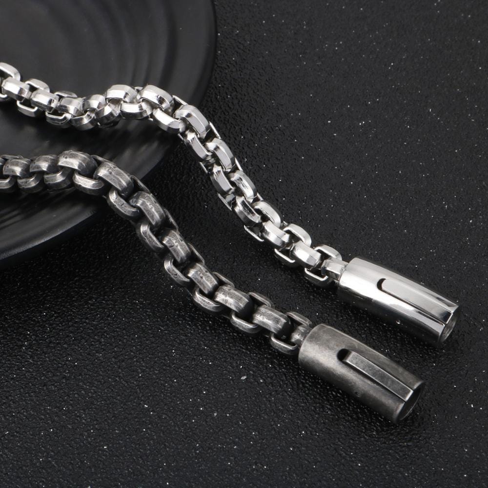 Bracelet Chaîne Maille en Acier - Mon Bracelet Homme