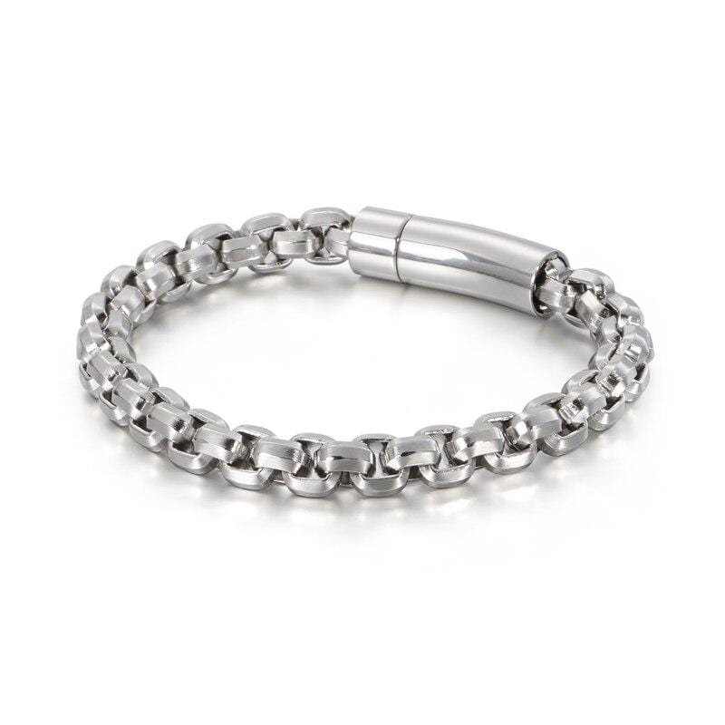 Bracelet Chaîne Maille en Acier - Mon Bracelet Homme
