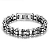Bracelet Chaîne Moto Homme en Acier - Mon Bracelet Homme