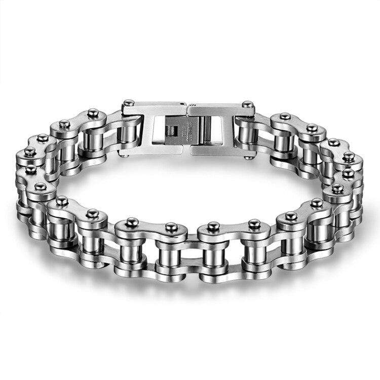 Bracelet Chaîne Moto Homme en Acier - Mon Bracelet Homme