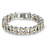 Bracelet Chaîne Moto Homme en Acier - Mon Bracelet Homme