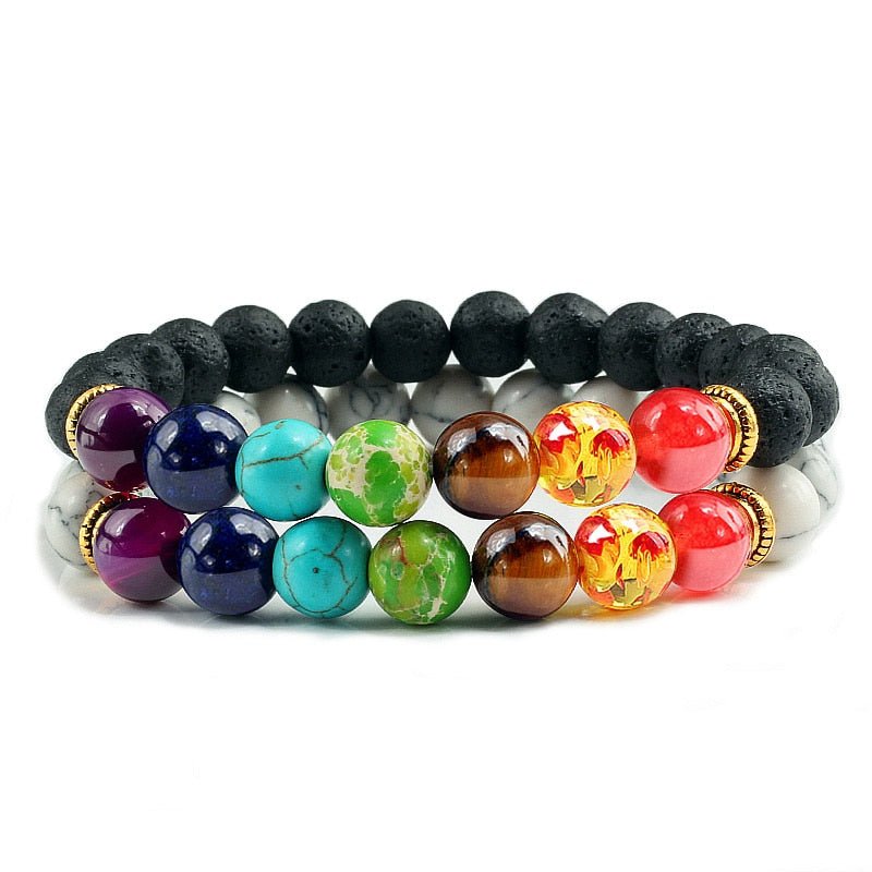 Bracelet Chakra Homme En Perles Ronald - Mon Bracelet Homme