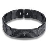 Bracelet Croix Homme Noir Protection - Mon Bracelet Homme