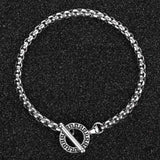 Bracelet Cubain En Acier Inoxydable Pour Homme - Mon Bracelet Homme