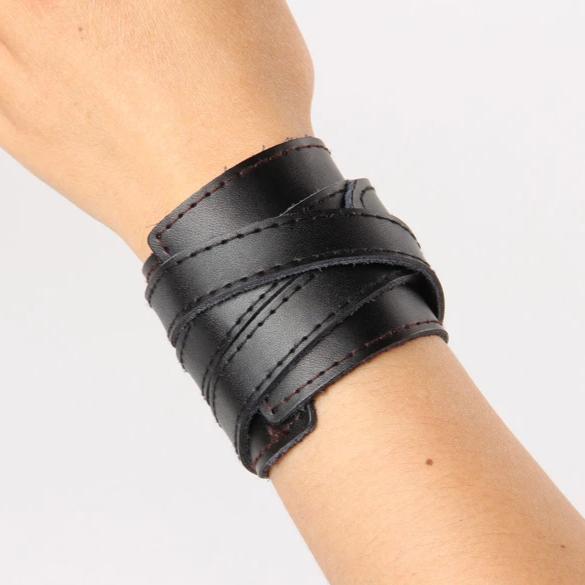 Bracelet de Force Ajustable en Cuir - Mon Bracelet Homme