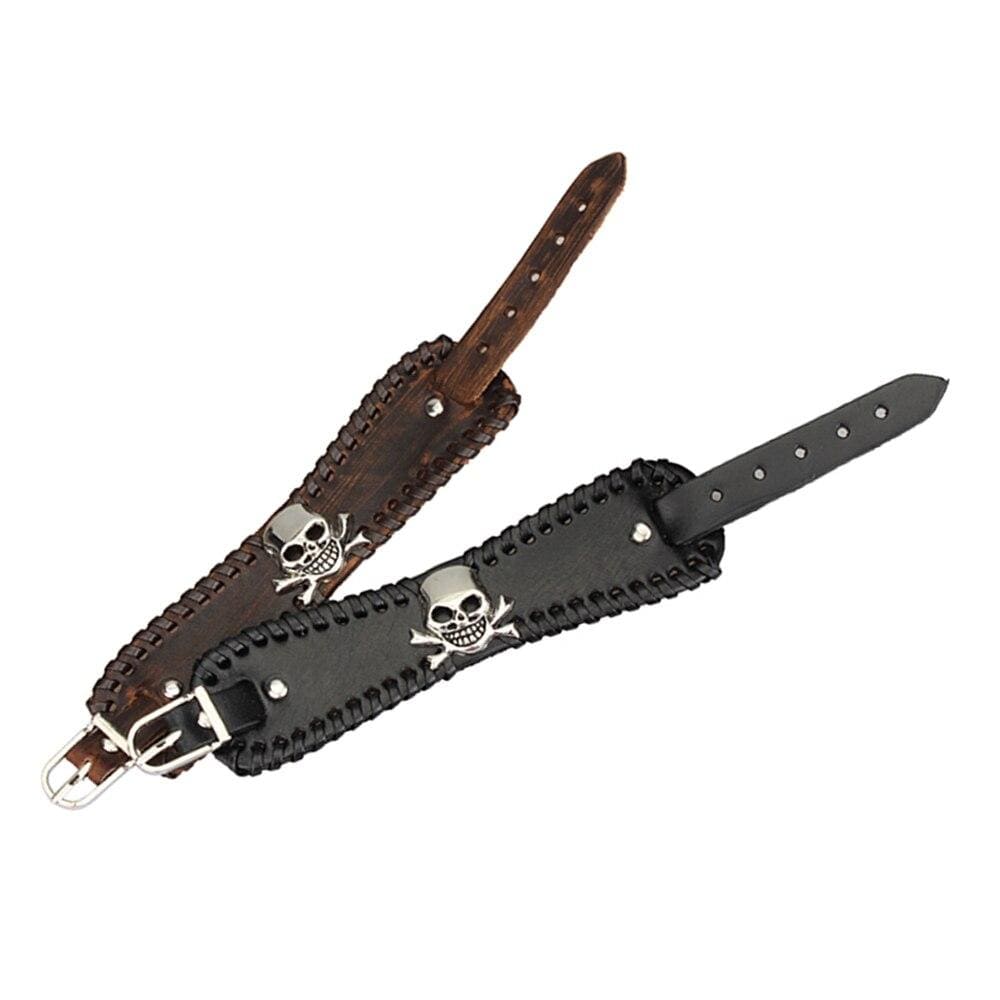 Bracelet de Force Aspect Viril en Cuir - Mon Bracelet Homme