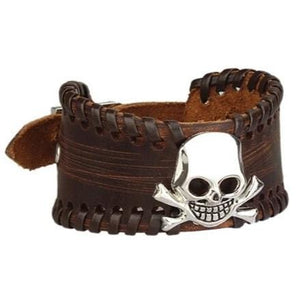 Bracelet de Force Aspect Viril en Cuir - Mon Bracelet Homme