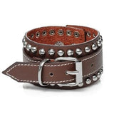 Bracelet de Force avec Boucle en Cuir - Mon Bracelet Homme