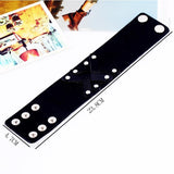 Bracelet de Force avec Rivets en Cuir - Mon Bracelet Homme