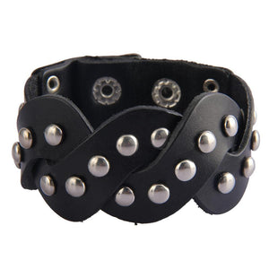 Bracelet de Force Bijou Moderne en Cuir - Mon Bracelet Homme