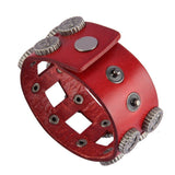 Bracelet de Force Biker avec Outils en Cuir - Mon Bracelet Homme