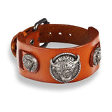 Bracelet de Force Buffle en Cuir - Mon Bracelet Homme