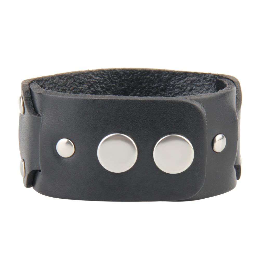 Bracelet de Force Confortable et Ajustable en Cuir - Mon Bracelet Homme