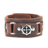 Bracelet de Force Confortable et Ajustable en Cuir - Mon Bracelet Homme