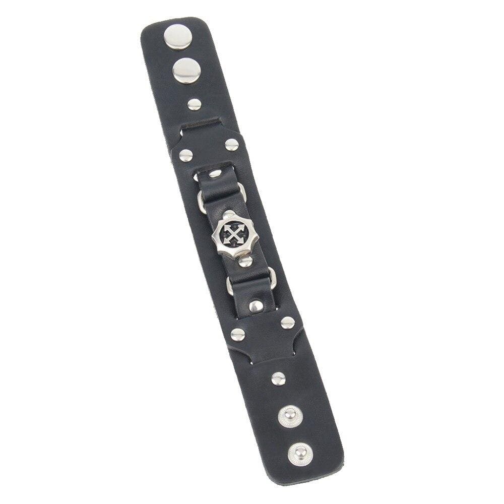Bracelet de Force Confortable et Ajustable en Cuir - Mon Bracelet Homme